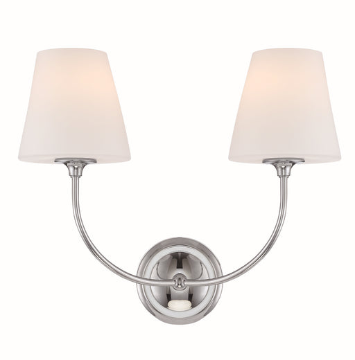 Crystorama 2442-OP-CH Sylvan Two Light Wall Sconce Polished Chrome Alternate Image.jpg