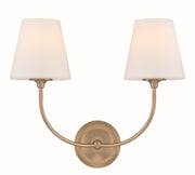 Crystorama 2442-OP-VG Sylvan Two Light Wall Sconce Vibrant Gold Alternate Image.jpg