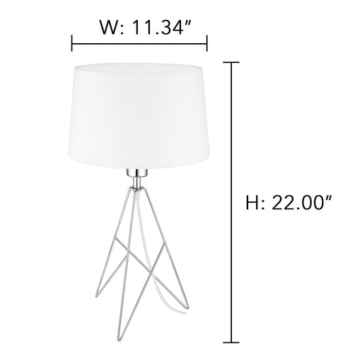 Eglo USA 39181A Camporale LED Table Lamp Chrome Alternate Image.jpg