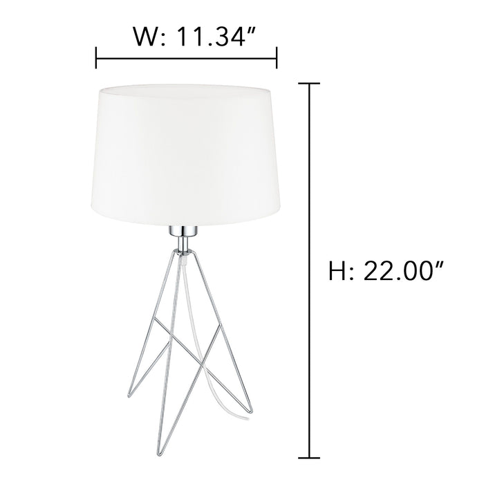 Eglo USA 39181A Camporale LED Table Lamp Chrome Alternate Image.jpg