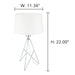 Eglo USA 39181A Camporale LED Table Lamp Chrome Alternate Image.jpg
