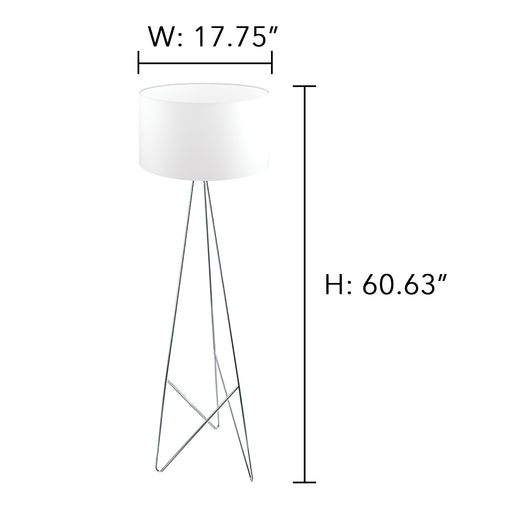 Eglo USA 39232A Camporale LED Floor Lamp Chrome Alternate Image.jpg