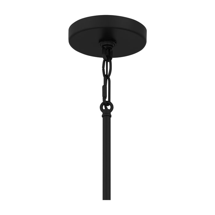 Quoizel MCI1505MBK McIntire One Light Mini Pendant, Matte Black Alternate Image.jpg