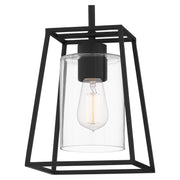 Quoizel PRC1508MBK Prescott One Light Mini Pendant, Matte Black Alternate Image 4.jpg