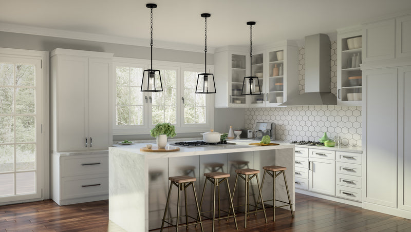 Quoizel PRC1508MBK Prescott One Light Mini Pendant, Matte Black Alternate Image 6.jpg
