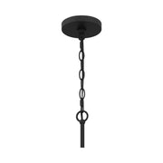 Quoizel PRC2818MBK Prescott Four Light Pendant, Matte Black Alternate Image.jpg
