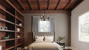 Quoizel PRC5016MBK Prescott Three Light Chandelier, Matte Black Alternate Image 6.jpg