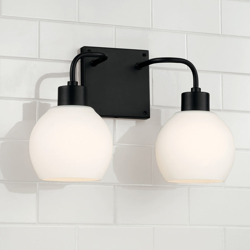 Capital Lighting 120021MB-540 Tanner Two Light Vanity, Matte Black Alternate Image 3.jpg