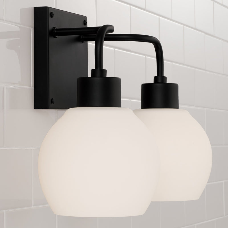 Capital Lighting 120021MB-540 Tanner Two Light Vanity, Matte Black Alternate Image 4.jpg