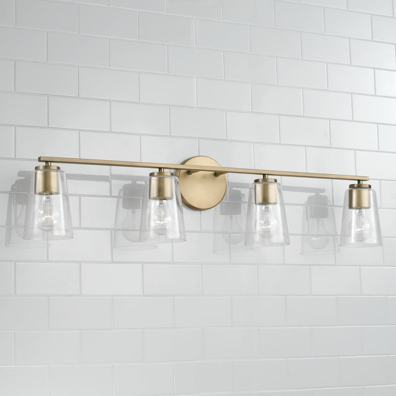 Capital Lighting 148641AD-537 Portman Four Light Vanity, Aged Brass Alternate Image 3.jpg
