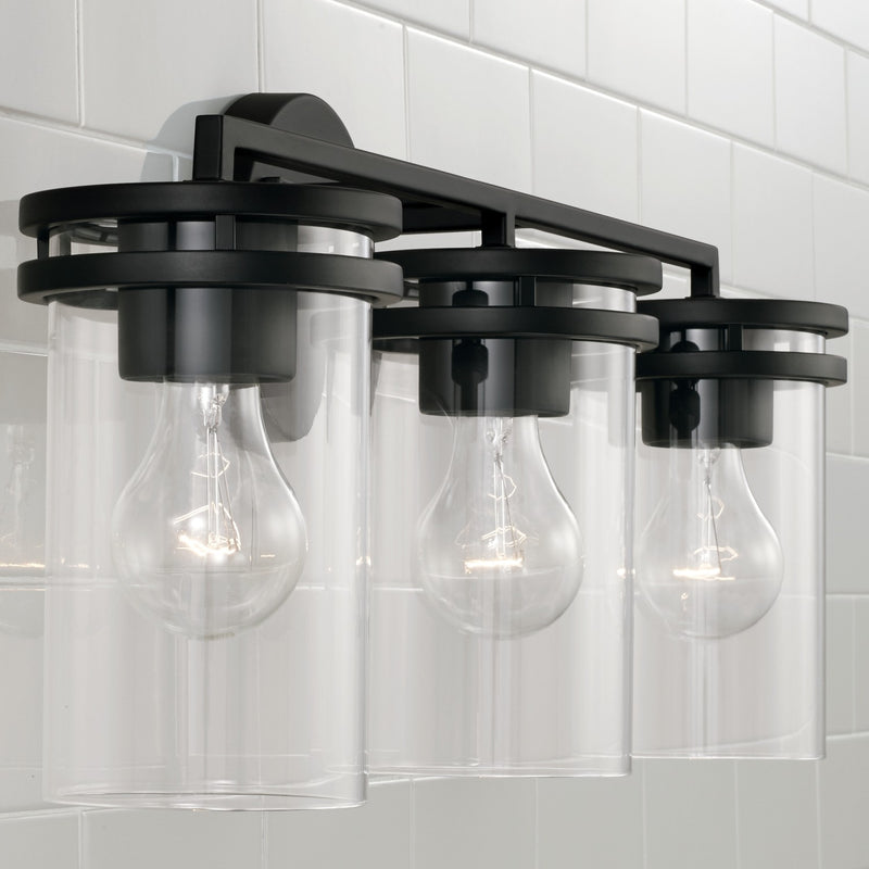 Capital Lighting 148731MB-539 Fuller Three Light Vanity, Matte Black Alternate Image 4.jpg