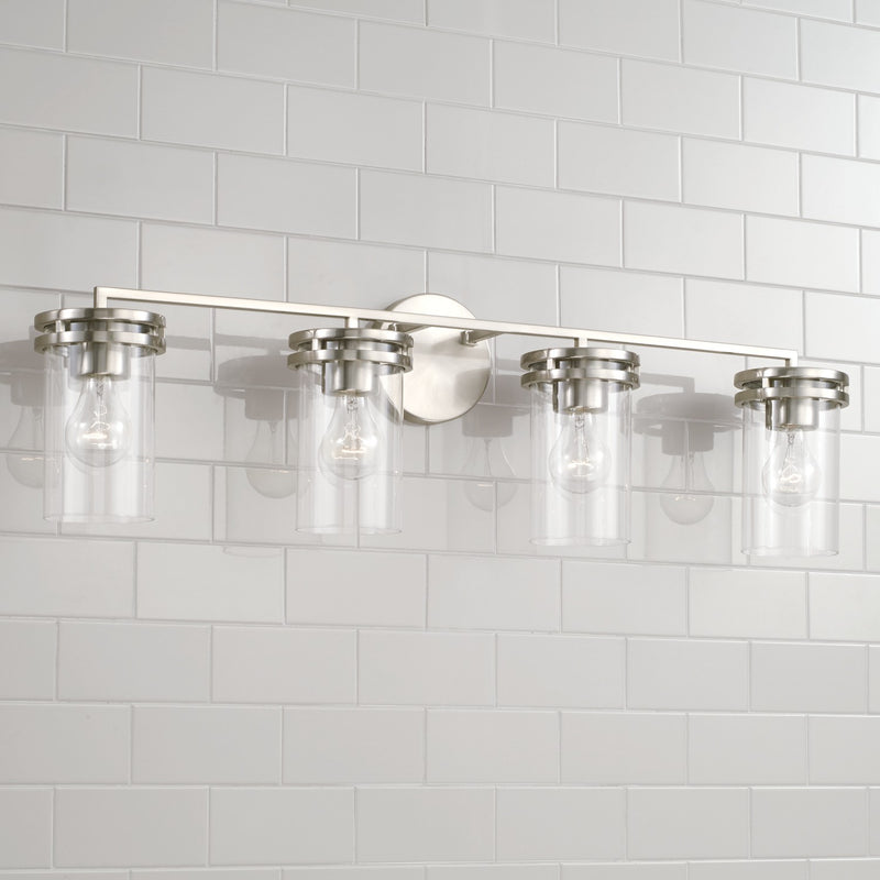 Capital Lighting 148741BN-539 Fuller Four Light Vanity, Brushed Nickel Alternate Image 3.jpg