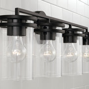Capital Lighting 148741MB-539 Fuller Four Light Vanity, Matte Black Alternate Image 4.jpg