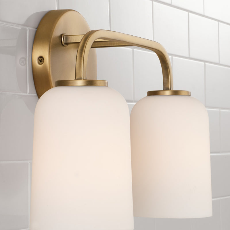 Capital Lighting 148821AD-542 Lawson Two Light Vanity, Aged Brass Alternate Image 4.jpg