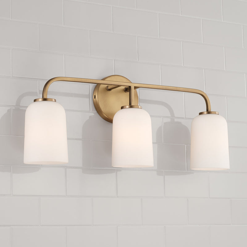 Capital Lighting 148831AD-542 Lawson Three Light Vanity, Aged Brass Alternate Image 3.jpg