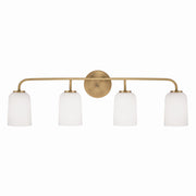 Capital Lighting 148841AD-542 Lawson Four Light Vanity, Aged Brass Alternate Image.jpg
