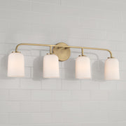 Capital Lighting 148841AD-542 Lawson Four Light Vanity, Aged Brass Alternate Image 3.jpg
