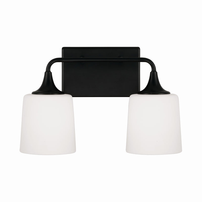 Capital Lighting 148921MB-541 Presley Two Light Vanity, Matte Black Alternate Image.jpg