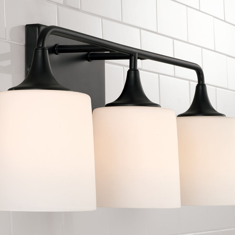 Capital Lighting 148931MB-541 Presley Three Light Vanity, Matte Black Alternate Image 4.jpg