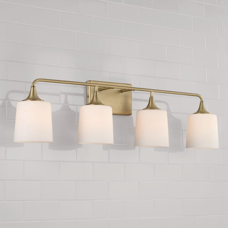 Capital Lighting 148941AD-541 Presley Four Light Vanity, Aged Brass Alternate Image 3.jpg