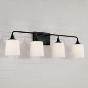 Capital Lighting 148941MB-541 Presley Four Light Vanity, Matte Black Alternate Image 3.jpg