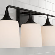 Capital Lighting 148941MB-541 Presley Four Light Vanity, Matte Black Alternate Image 4.jpg