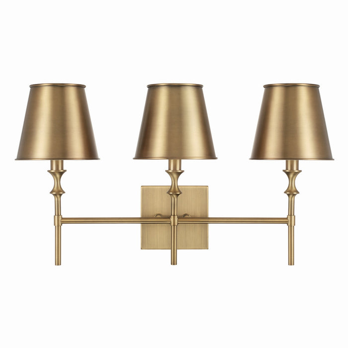 Capital Lighting 149731AD-708 Whitney Three Light Vanity, Aged Brass Alternate Image.jpg