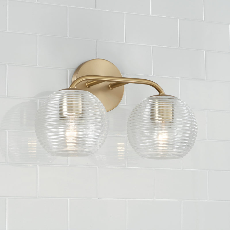 Capital Lighting 149921MA-544 Dolan Two Light Vanity, Matte Brass Alternate Image 2.jpg