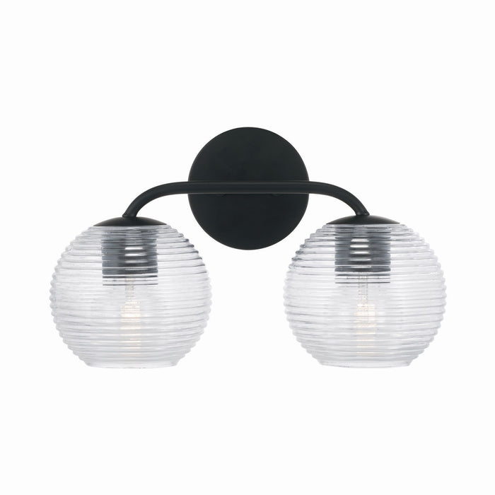 Capital Lighting 149921MB-544 Dolan Two Light Vanity, Matte Black Alternate Image.jpg