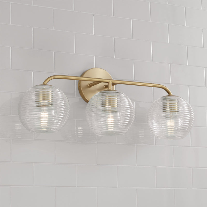 Capital Lighting 149931MA-544 Dolan Three Light Vanity, Matte Brass Alternate Image 2.jpg