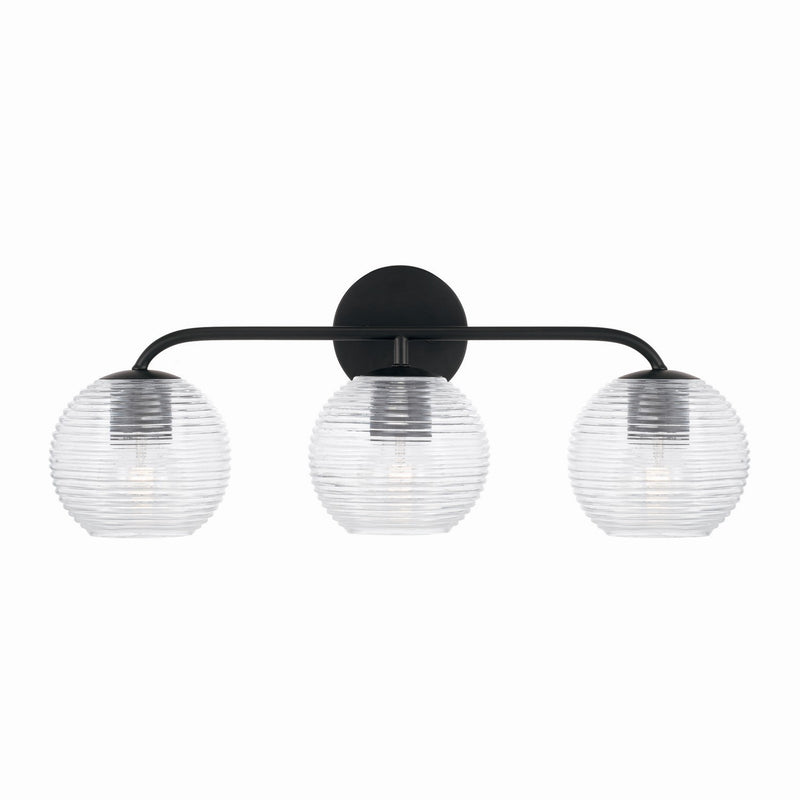 Capital Lighting 149931MB-544 Dolan Three Light Vanity, Matte Black Alternate Image.jpg