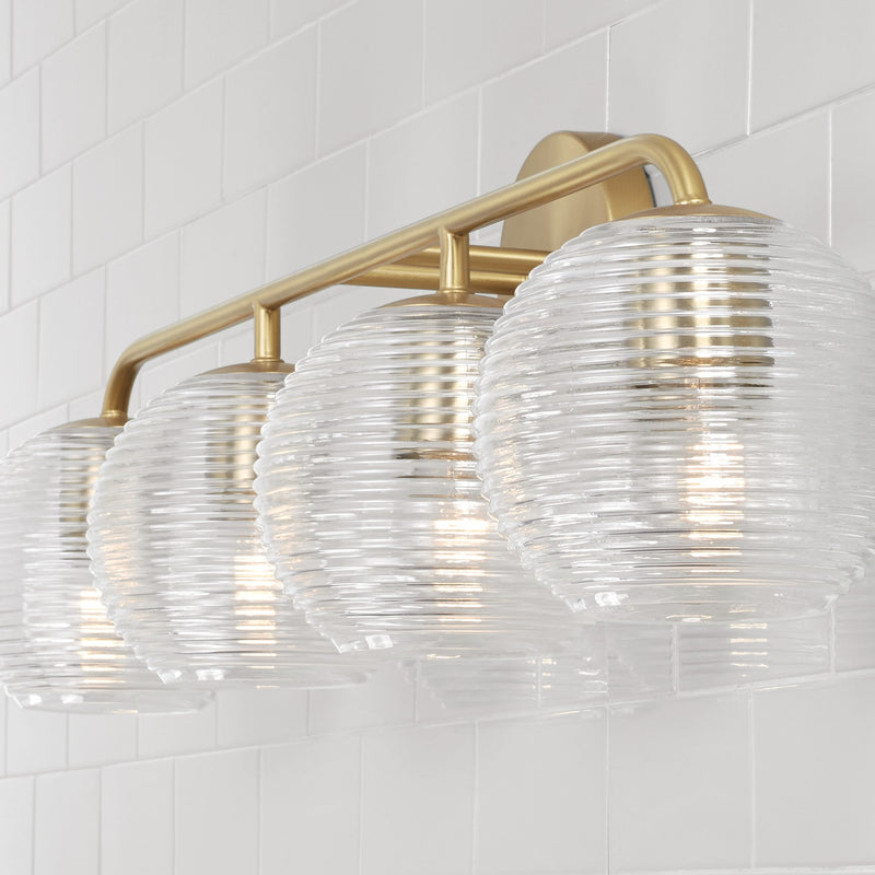 Capital Lighting 149941MA-544 Dolan Four Light Vanity, Matte Brass Alternate Image 3.jpg