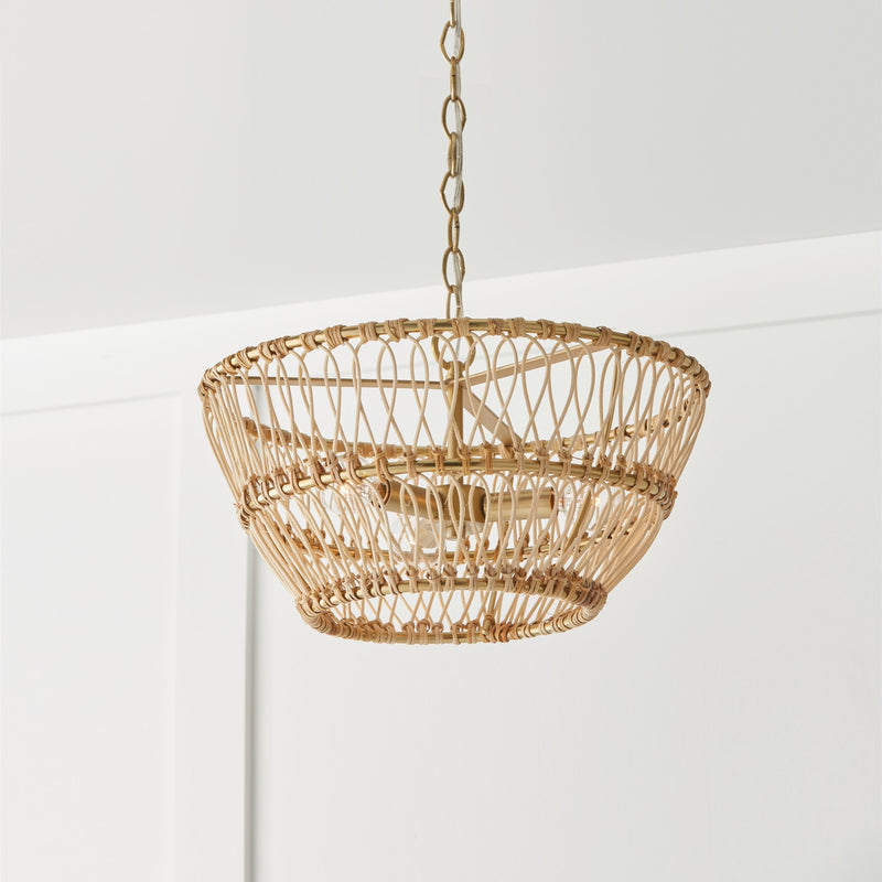 Capital Lighting 244131MA Wren Three Light Semi-Flush Mount, Matte Brass Alternate Image 3.jpg