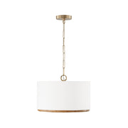 Capital Lighting 247431MA Soleil Three Light Semi-Flush Mount, Matte Brass Alternate Image.jpg