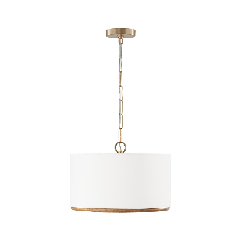 Capital Lighting 247431MA Soleil Three Light Semi-Flush Mount, Matte Brass Alternate Image.jpg