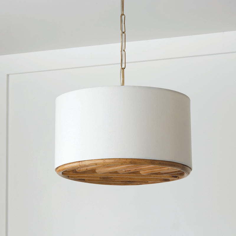 Capital Lighting 247431MA Soleil Three Light Semi-Flush Mount, Matte Brass Alternate Image 2.jpg