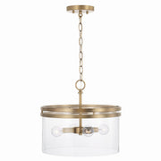 Capital Lighting 248741AD Fuller Four Light Semi-Flush Mount, Aged Brass Alternate Image 2.jpg
