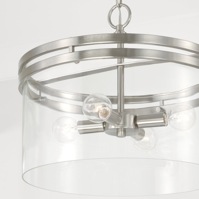Capital Lighting 248741BN Fuller Four Light Semi-Flush Mount, Brushed Nickel Alternate Image 4.jpg