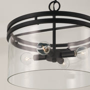 Capital Lighting 248741MB Fuller Four Light Semi-Flush Mount, Matte Black Alternate Image 4.jpg