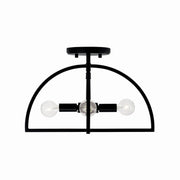 Capital Lighting 248841MB Lawson Four Light Semi-Flush Mount, Matte Black Alternate Image 2.jpg
