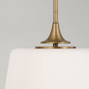 Capital Lighting 248911AD Presley One Light Semi-Flush Mount, Aged Brass Alternate Image 4.jpg