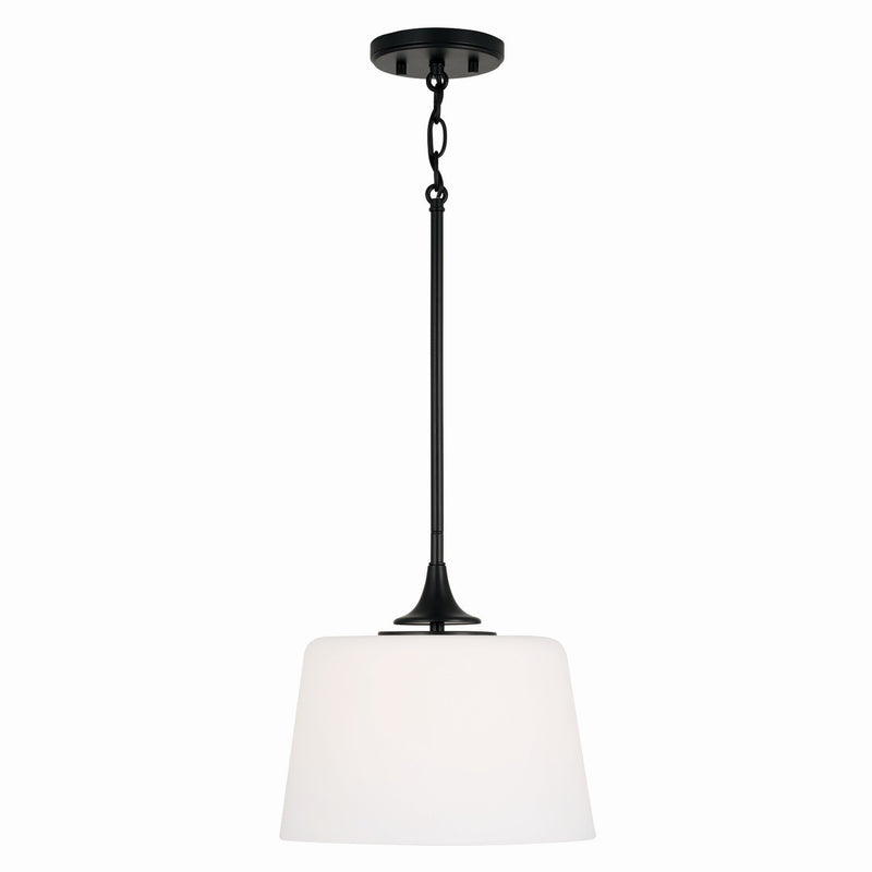Capital Lighting 248911MB Presley One Light Semi-Flush Mount, Matte Black Alternate Image.jpg