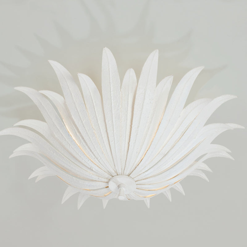 Capital Lighting 249531XW Eden Three Light Semi-Flush Mount, Textured White Alternate Image 2.jpg
