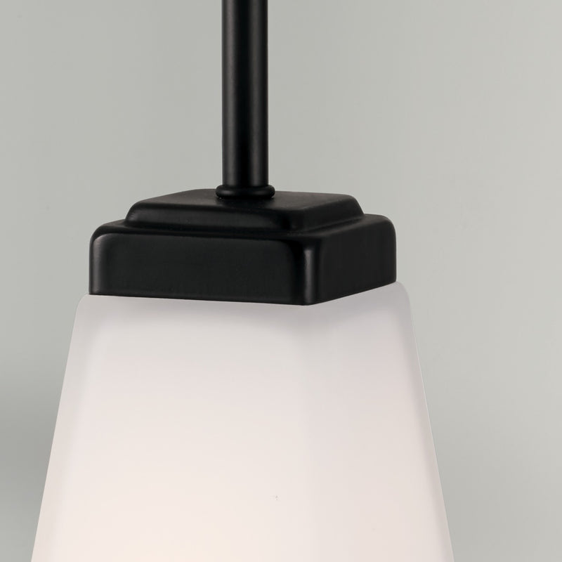 Capital Lighting 314411MB-334 Baxley One Light Pendant, Matte Black Alternate Image 2.jpg