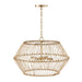 Capital Lighting 344142MA Wren Four Light Pendant, Matte Brass Alternate Image.jpg