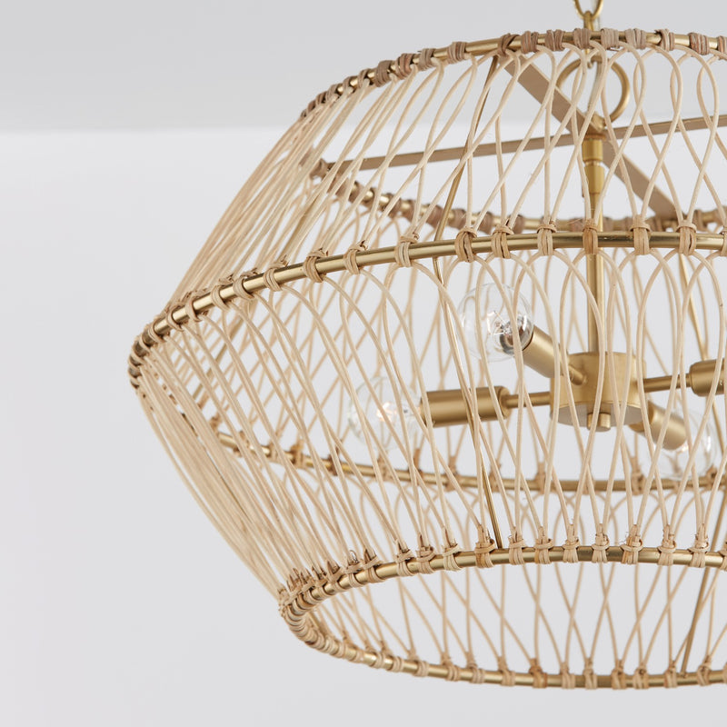 Capital Lighting 344142MA Wren Four Light Pendant, Matte Brass Alternate Image 3.jpg