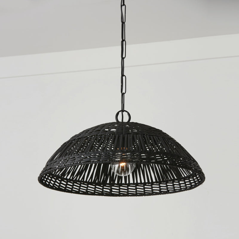 Capital Lighting 347511MB Naomi One Light Pendant, Matte Black Alternate Image 2.jpg