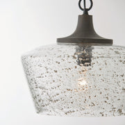Capital Lighting 347611CK Clive One Light Pendant, Carbon Grey and Black Iron Alternate Image.jpg
