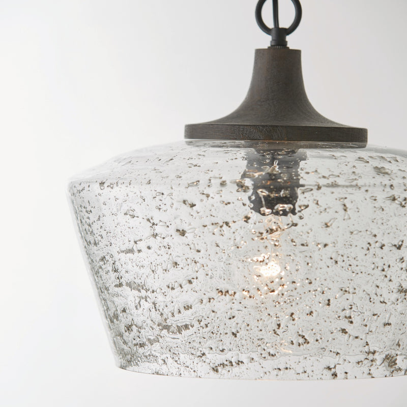 Capital Lighting 347611CK Clive One Light Pendant, Carbon Grey and Black Iron Alternate Image.jpg