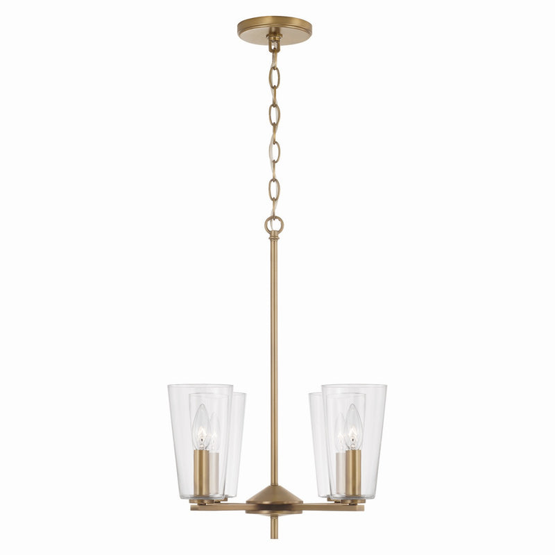 Capital Lighting 348641AD-538 Portman Four Light Pendant, Aged Brass Alternate Image.jpg